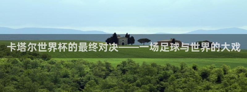 今年的世界杯：卡塔尔世界杯的最终对决——一场足球与世界的大戏